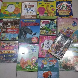 BUKU ANAK / CERITA ANAK / DONGENG / AKTIVITAS / UNTUK TK PAUD SD /