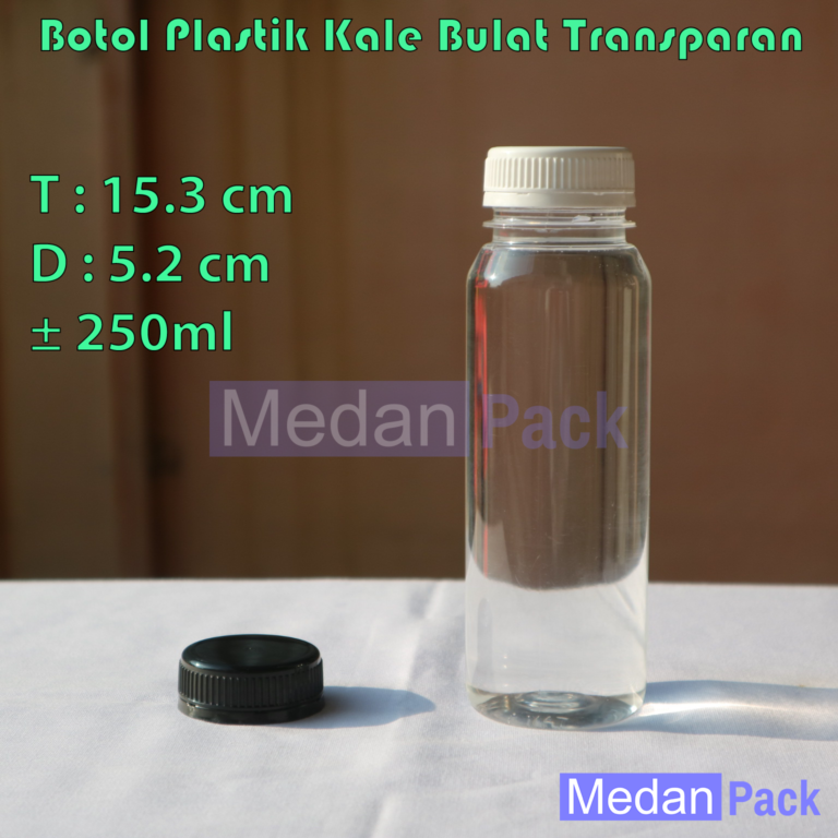 Jual Botol Plastik Kale Bulat SP 250 ml | Shopee Indonesia