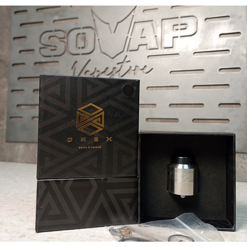 Jual DREX RDA 24mm Dual Coil Authentic | Shopee Indonesia