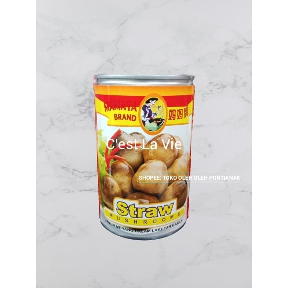 Jual JAMUR MERANG KALENG MAMATA BRAND JAMUR DALAM LARUTAN GARAM