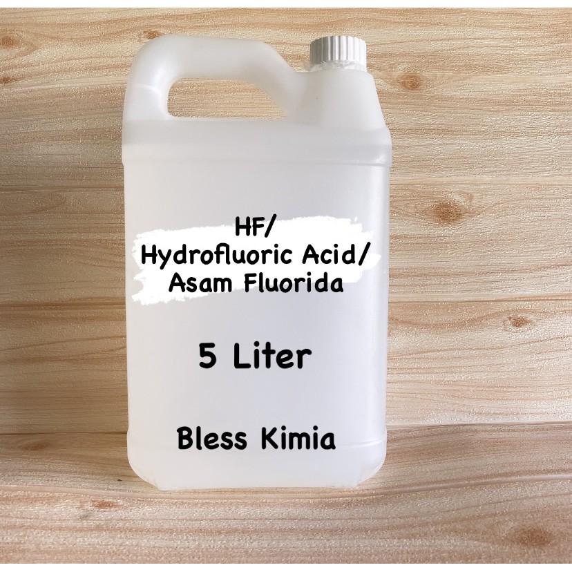 Jual HF Hydrofluoric Acid 55 5 Kg Asam Fluorida Hydrofen Fluorida