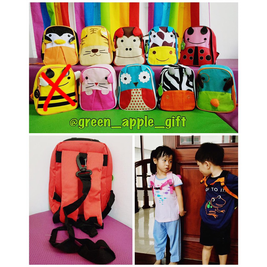 Jual [PROMO] !!Motif 1 Tas Anak Ransel Safety Harness Animal Kingdom