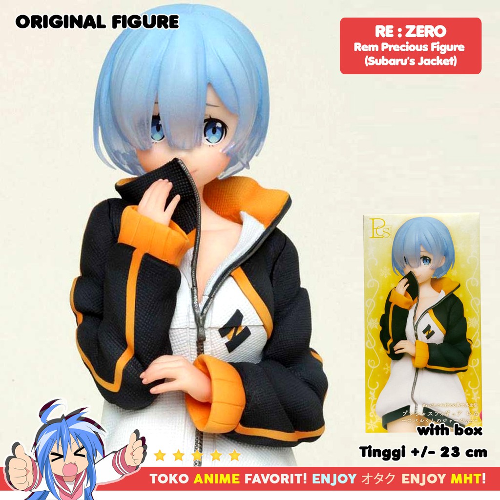  Taito Re: Zero -Starting Life in Another World-: Rem Precious  Figure (Subaru's Training Wear Version) : Toys & Games