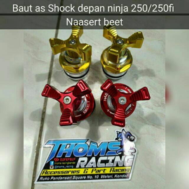 Jual Baut as shock depan ninja 250/250fi naasert beat Shopee Indonesia