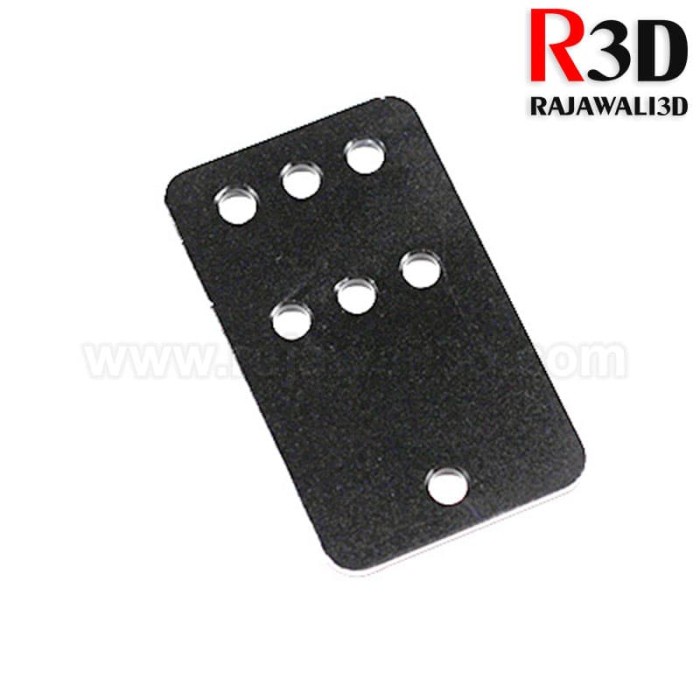 Jual Openbuilds Idler Pulley Plate T3x39.5x67 Aluminium Black | Shopee ...
