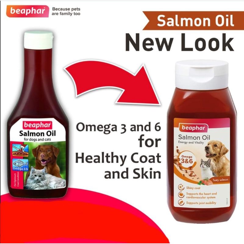 Beaphar salmon best sale oil for dogs