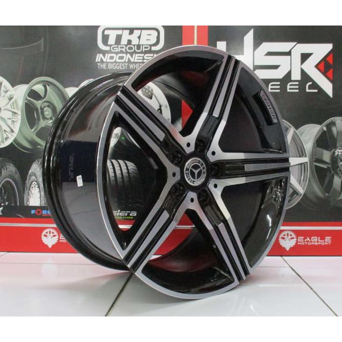 Jual TERARIS VELG MOBIL PALANG 5 RING 18 HSR AMG SL231 LUBANG BAUT 5