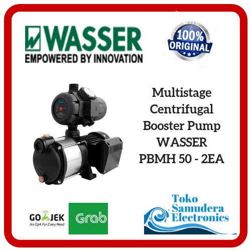 Jual Mesin Pompa Air Multistage Centrifugal Booster Pump Wasser PBMH 50 ...