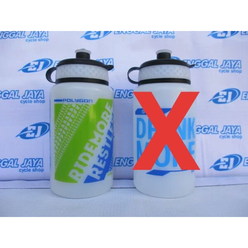 Jual Botol Minum Polygon Original Ride More & Drink More - Botol Minum ...