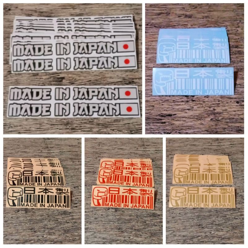 Jual sticker cutting MADE IN JAPAN | Shopee Indonesia