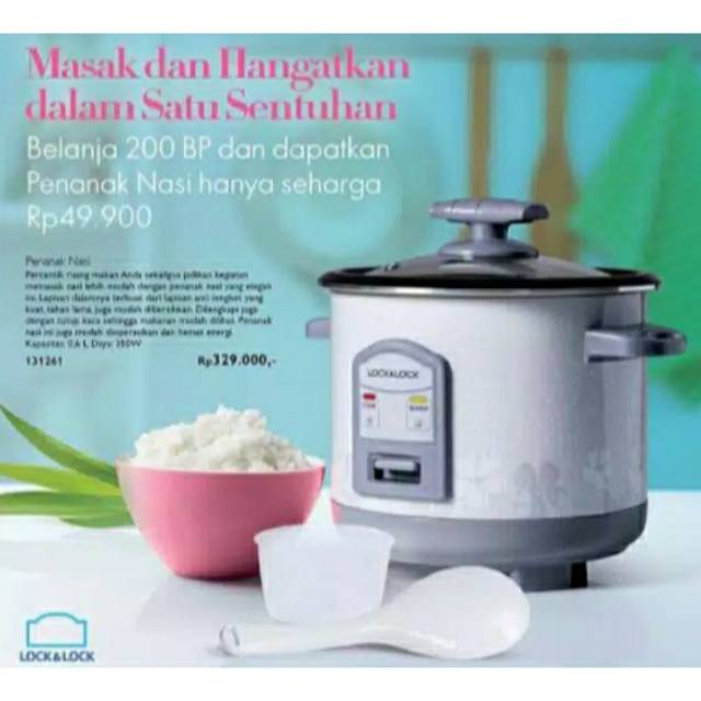 electric rice cooker oriflame