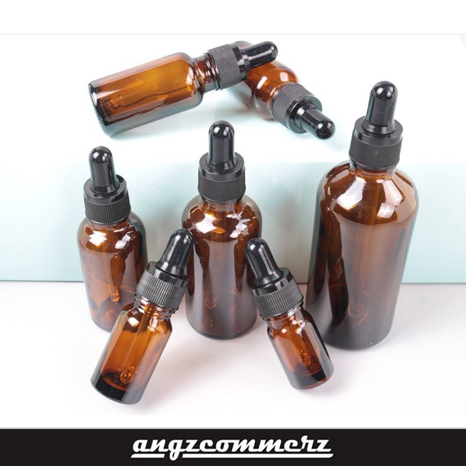Jual Botol Serum Kaca Tebal Coklat Vape Vapor Amber Pipet 5ml Glass ...