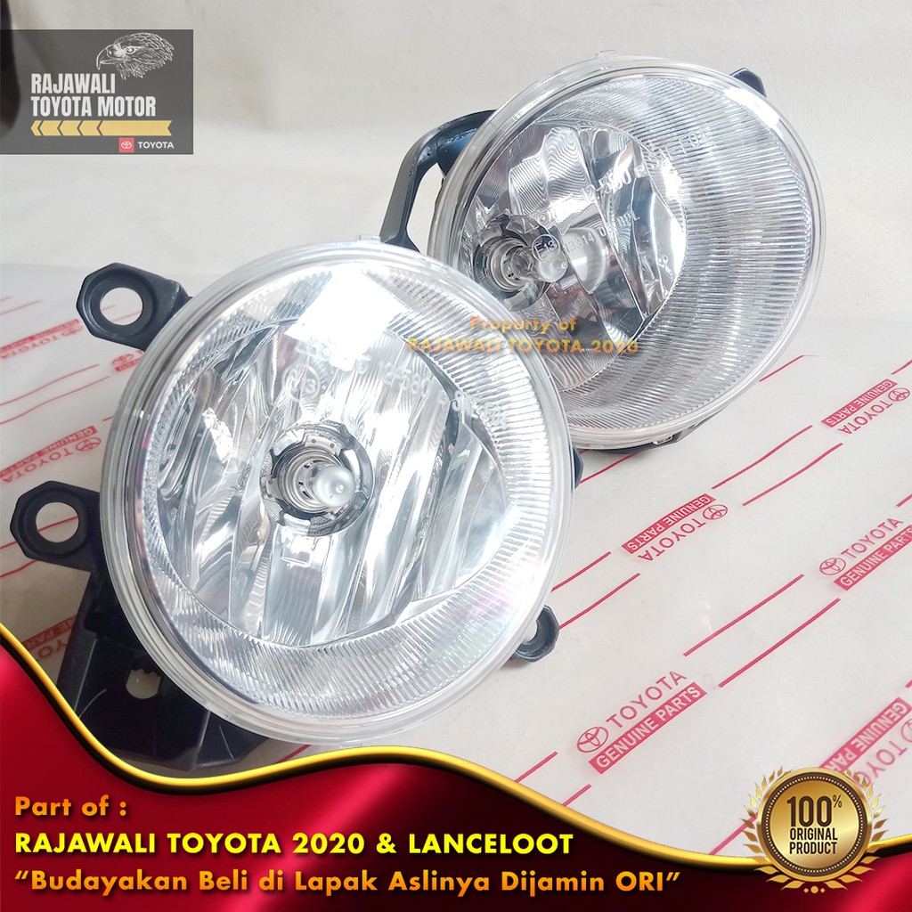 Jual Fog Lamp Bumper Bawah Innova Fortuner Yaris Sienta Vios Kiri