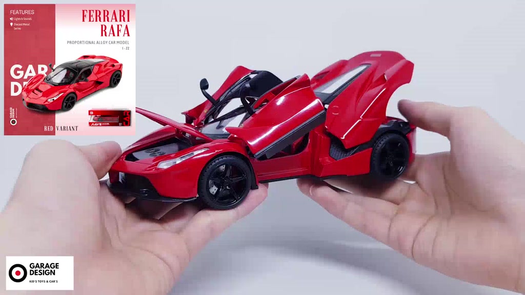 Jual Miniatur Diecast Mobil Ferrari RAFA 1:22 - Mobil FERRARI Alloy ...