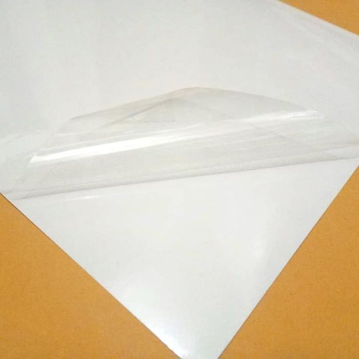 Jual Kertas / Stiker Transparan/Sticker Transparant Bening (Glossy) A4 ...
