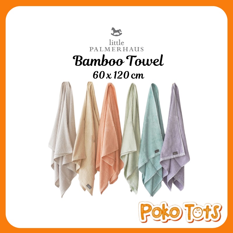 Jual Little Palmerhaus Bam&Boo Towel 60x120 cm Handuk Mandi Bayi Bamboo
