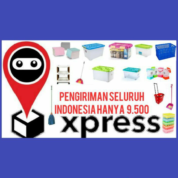 Jual Shinpo Sinplas 113 CB 60 Container Box Plastik 60 liter Dengan ...