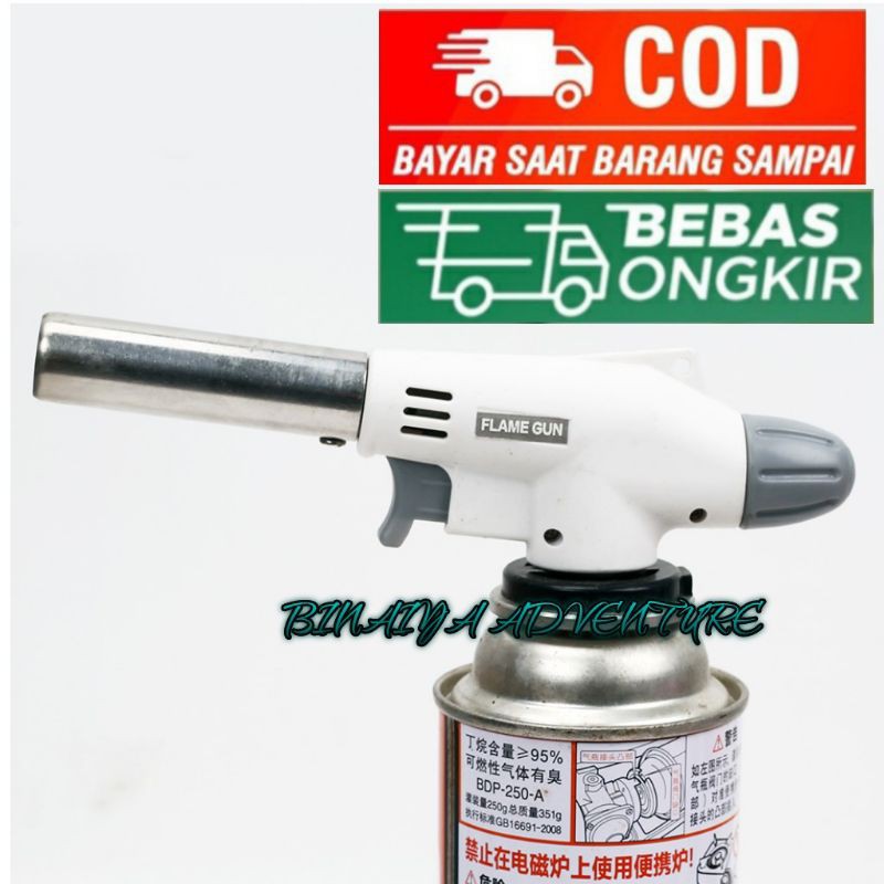 Jual Flame Gun Gas Torch Alat Masak Kepala Gas Alat Masak Camping Alat Masak Kemping