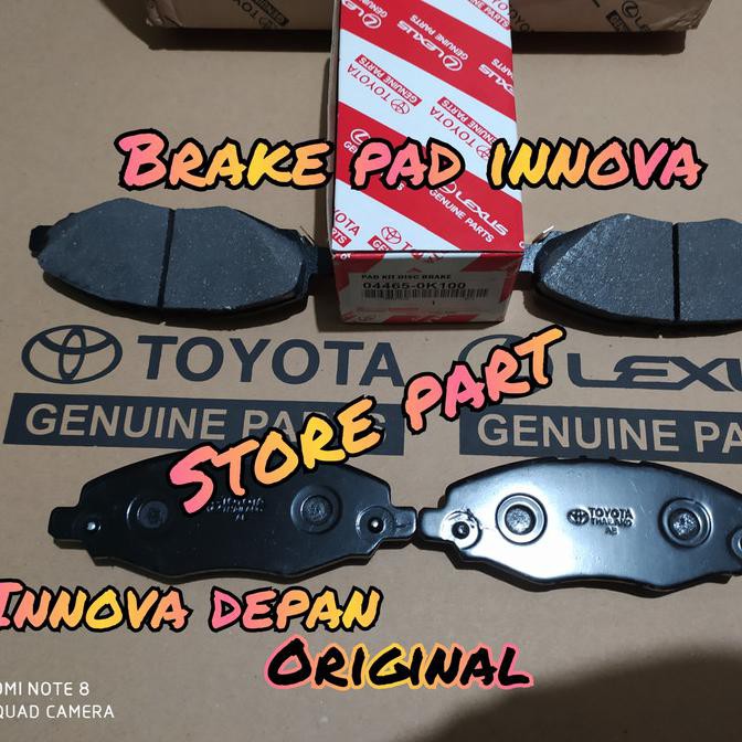 Jual brake pad innova kampas rem depan innova inova toyota original