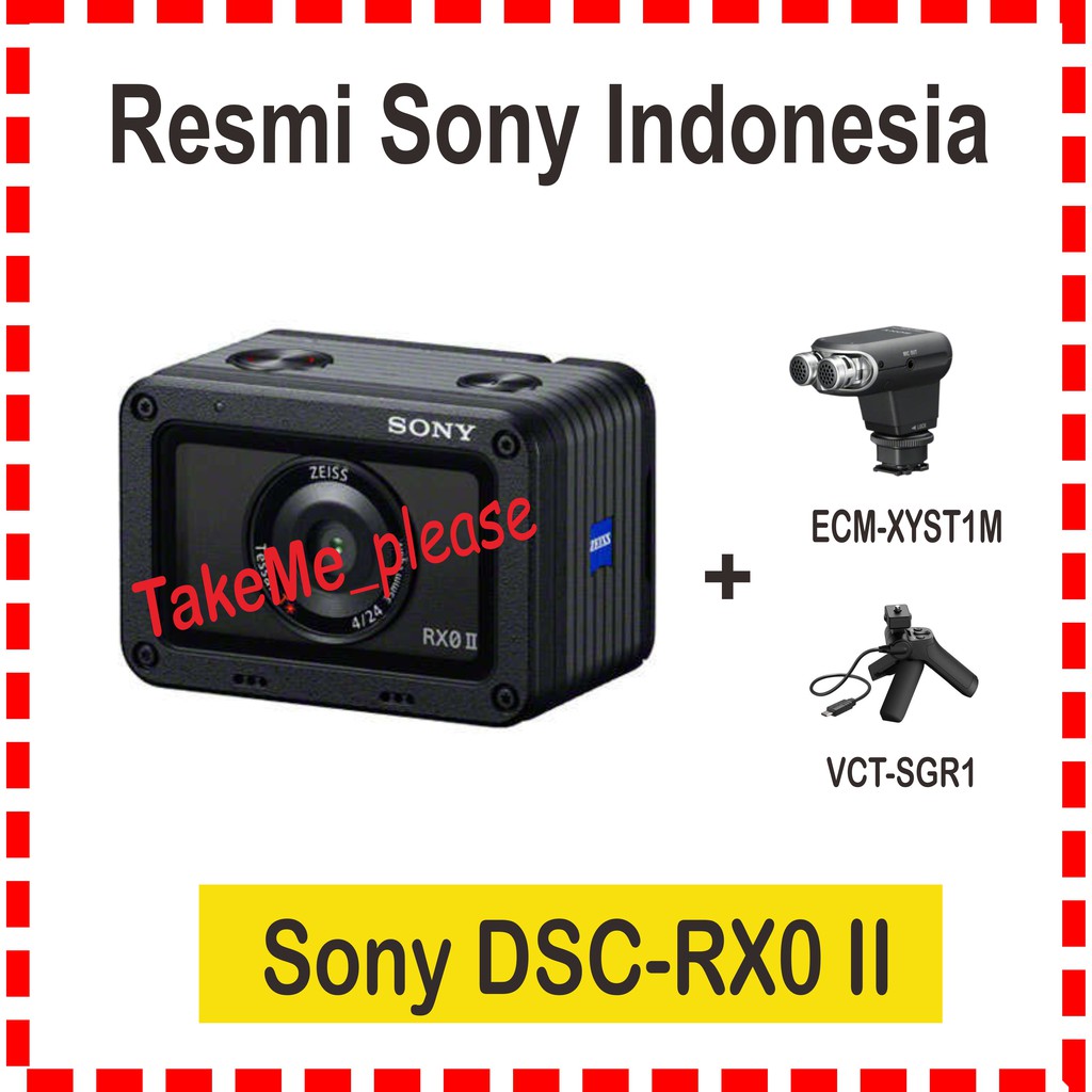 Jual Sony RX0 II DSC-RX0 II VLOGGING KIT + ECM-XYST1M RX0II RX0 II ...
