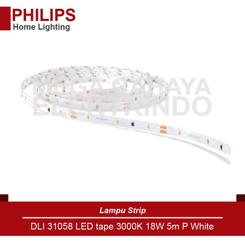 Jual LED STRIP PHILIPS 31058 - Warm White - Kuning | Shopee Indonesia