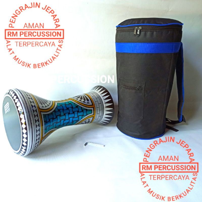 Jual Darbuka Full Set 8 Inch (Pakai Tas & Kunci L) Shopee Indonesia