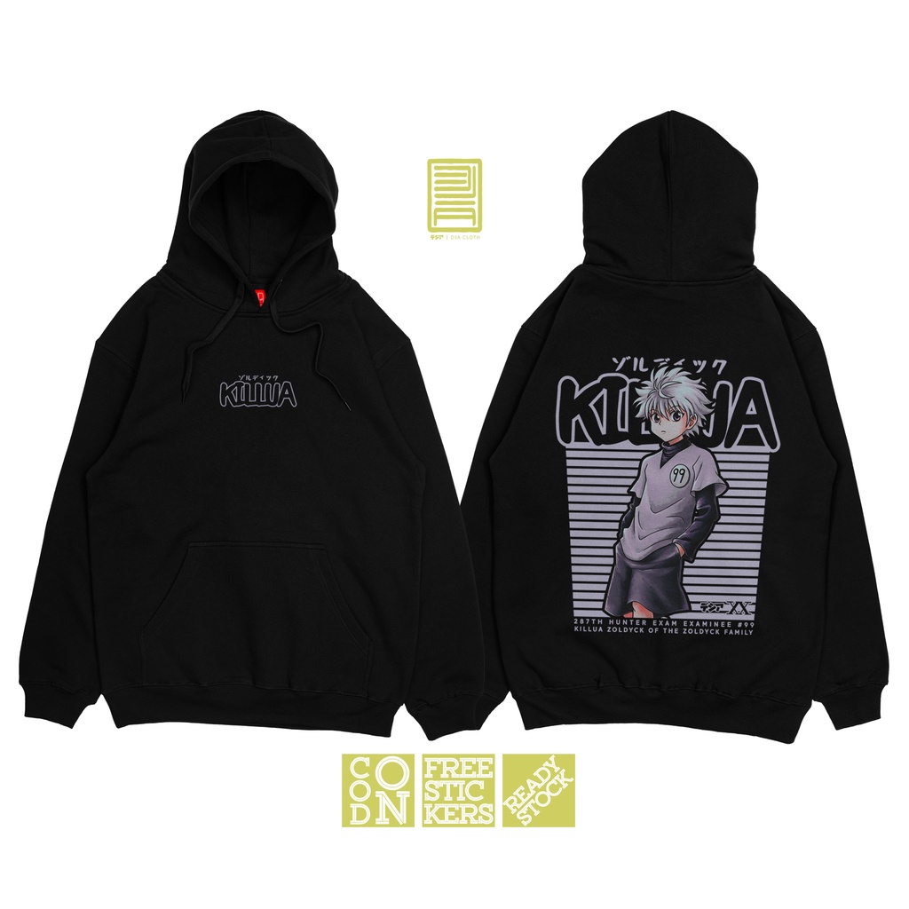 Killua hoodie shopee hot sale