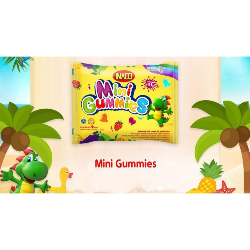 Jual Inaco Mini Gummies Jelly Gr Gram Permen Jelly Inaco Rasa Buah