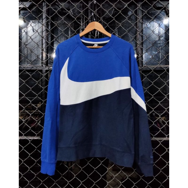 Jual T E R J U A L Crewneck Nike Big Swoosh Shopee Indonesia