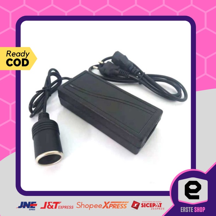 Jual Alat Inverter Daya Mobil Power Supply AC 220V ke DC 12V 5A 60W ...