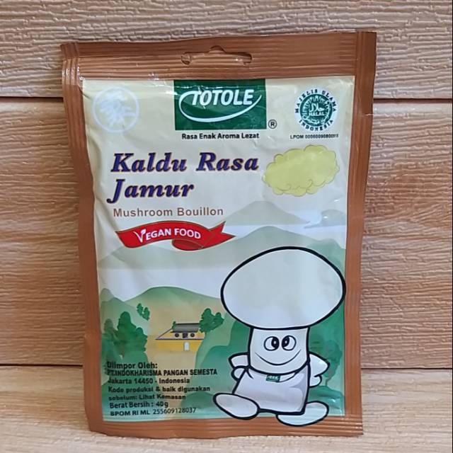 Jual Murah Totole Kaldu Jamur 40g Penyedap Kaldu Jamur Totole