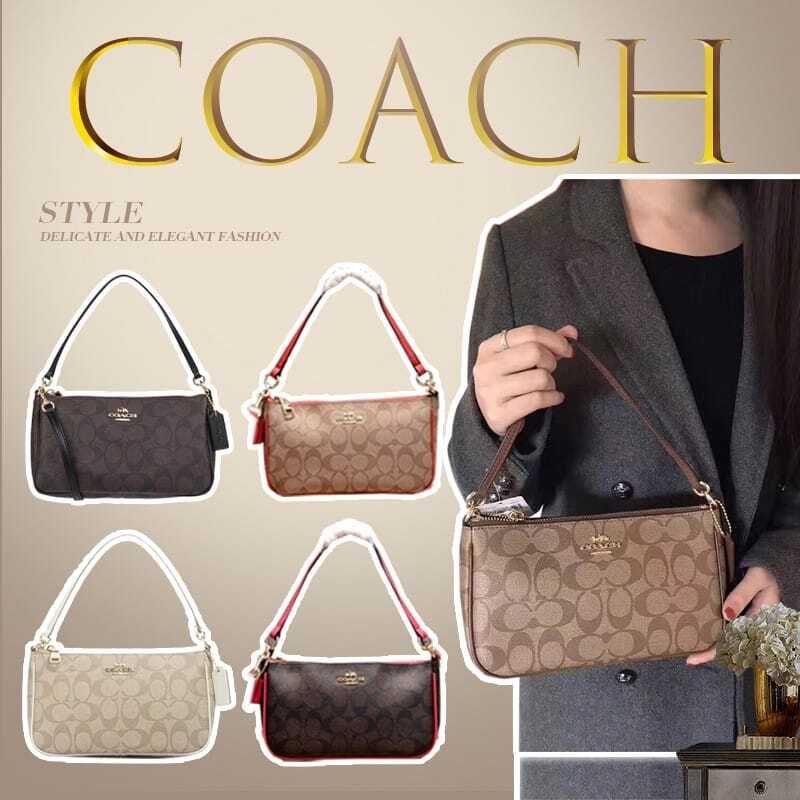 Jual Tas C0ach Signature 2 Tali Top Handle Mini Kualitas Premium ...