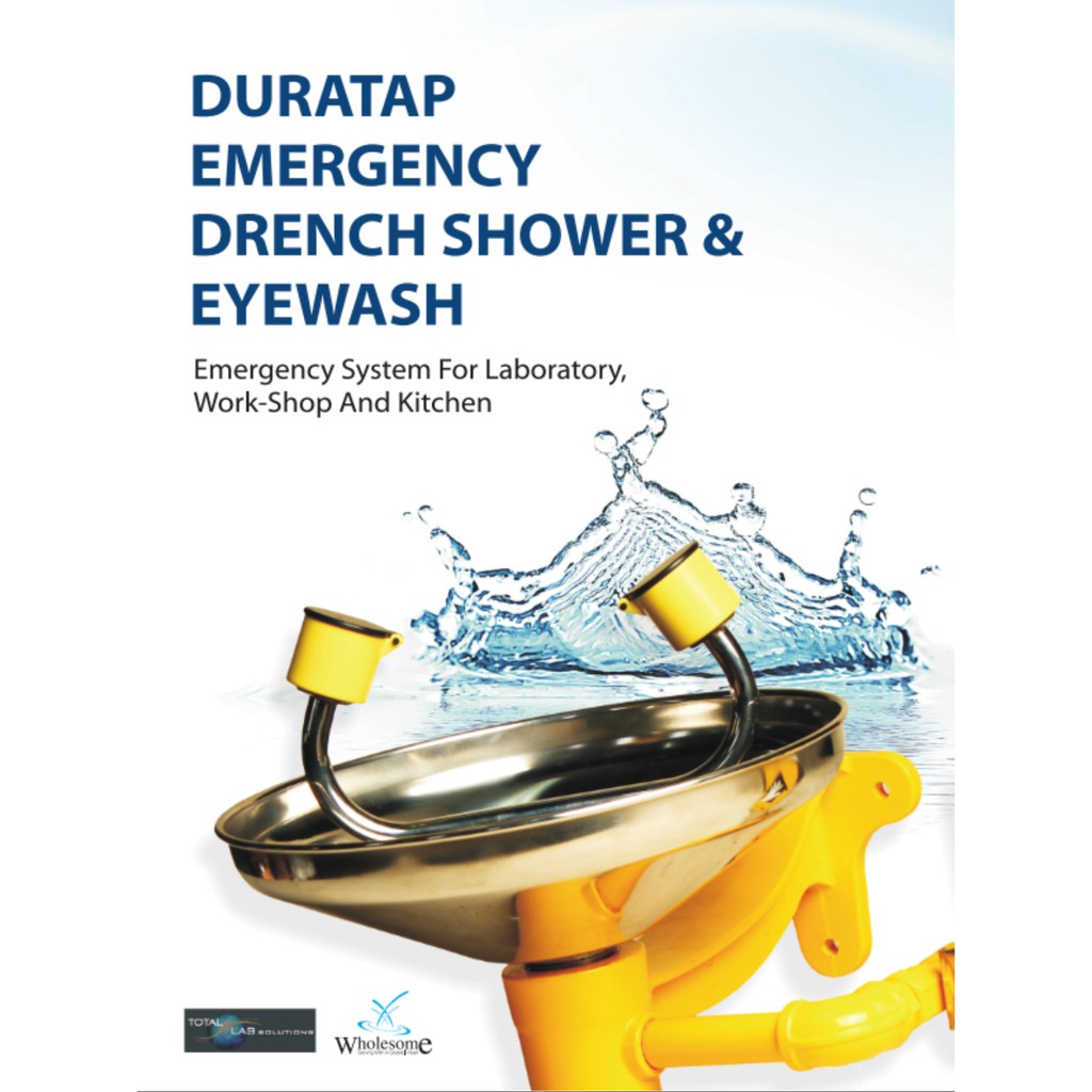 Jual DURATAP EMERGENCY EYE WASH PERABOT / PERLENGKAPAN KEBUTUHAN