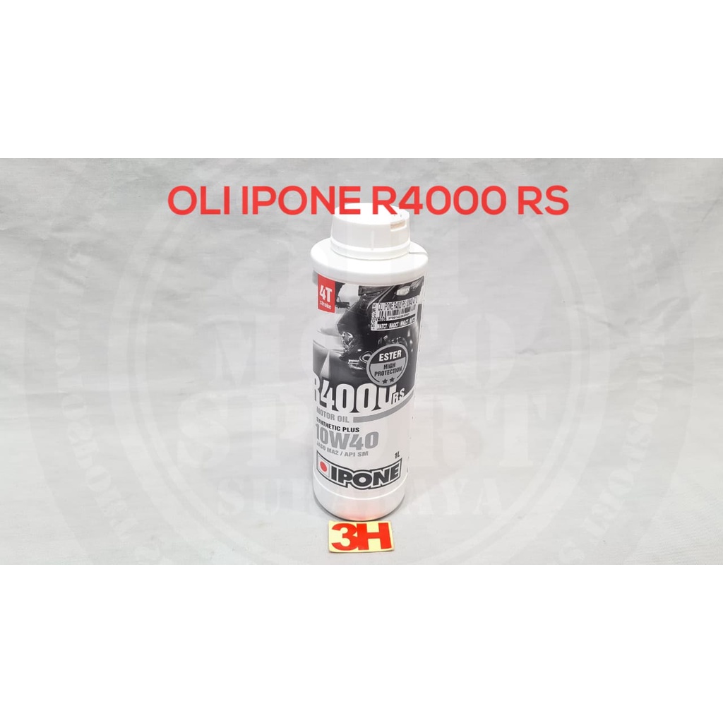 Jual OLI IPONE R4000 RS 10W40 4T 1L | Shopee Indonesia