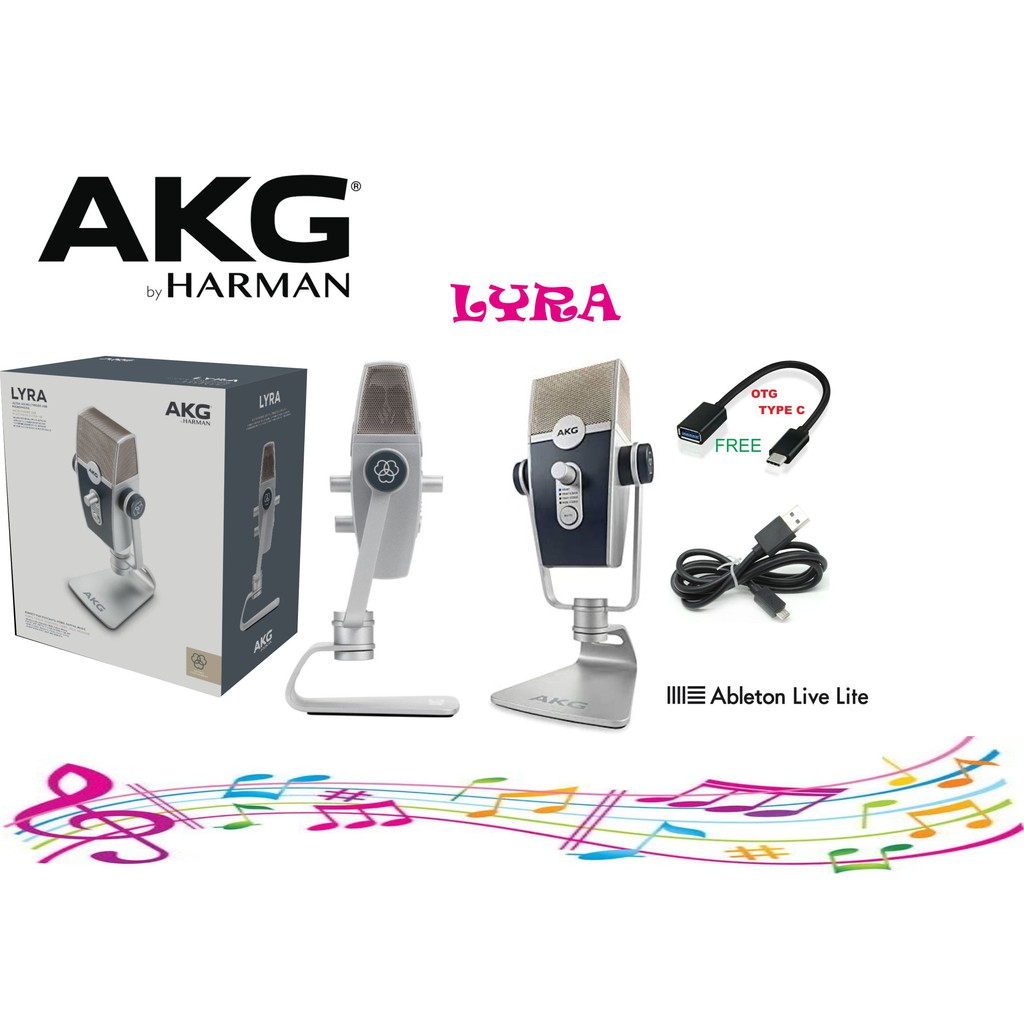 AKG Lyra  Ultra-HD Multimode USB Microphone