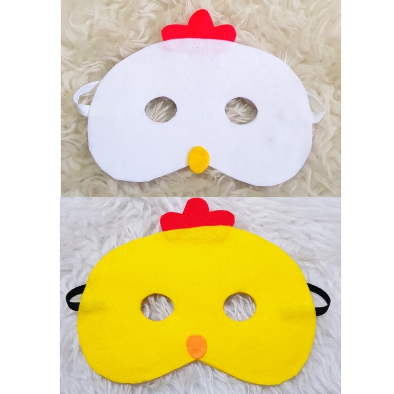 Jual Topeng Karakter Ayam Kostum Ayam Chicken Mask Bando Ayam Bebek