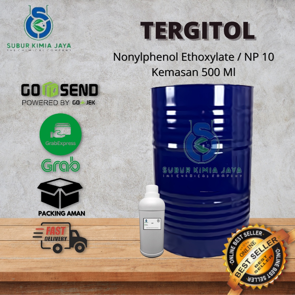 Jual NP 10 / Tergitol / Nonylphenol Ethoxylate 500 Ml | Shopee Indonesia