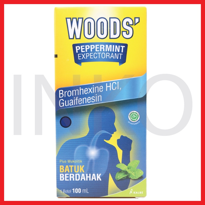 Jual WOODS PEPPERMINT EXPECTORANT PRODUCTIVE COUGH 100ML Shopee Indonesia