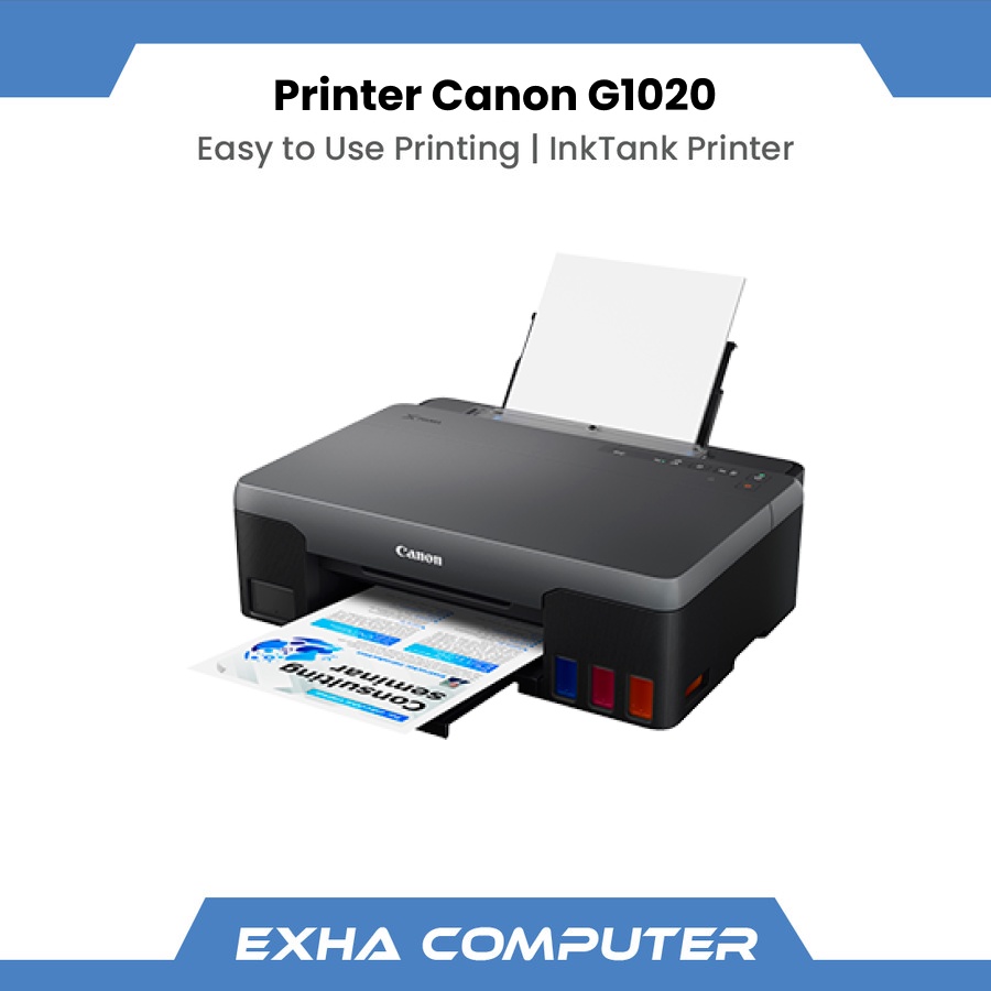 Jual Printer Inkjet Canon Pixma G1020 Ink Tank Print Only | Shopee ...