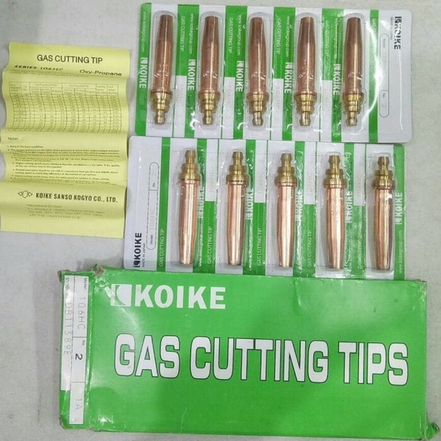 Jual Koike Gas cutting tip LPG 106HC nomor 1 Shopee Indonesia