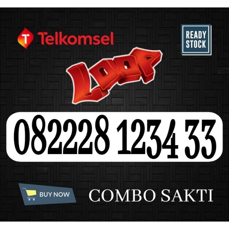 Jual Kartu Perdana Nomor Cantik Telkomsel 4G LTE Simpati Loop Seri ...