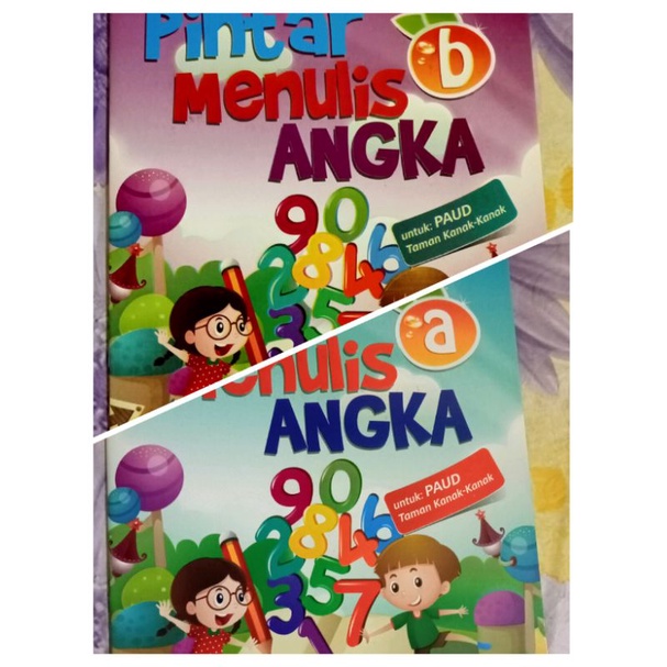 Jual BUKU PINTAR MENULIS ANGKA Untuk Anak PAUD Dan TK | Shopee Indonesia