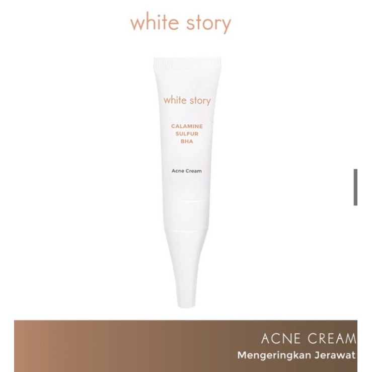 Jual White Story Acne Cream Shopee Indonesia