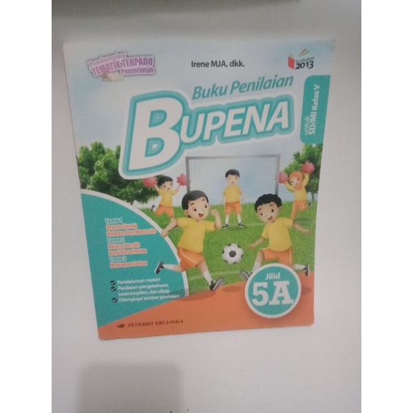 Jual buku Bupena untuk SD kelas 5 jilid 5A | Shopee Indonesia