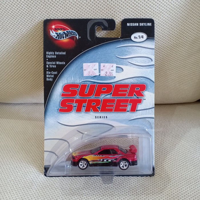 Jual Hotwheels Super Street Nissan Skyline Red R32 | Shopee Indonesia