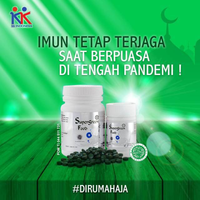 Jual Super Green Food Vitamin Imun Tubuh C,E,B Complex SGF 150tabs ...