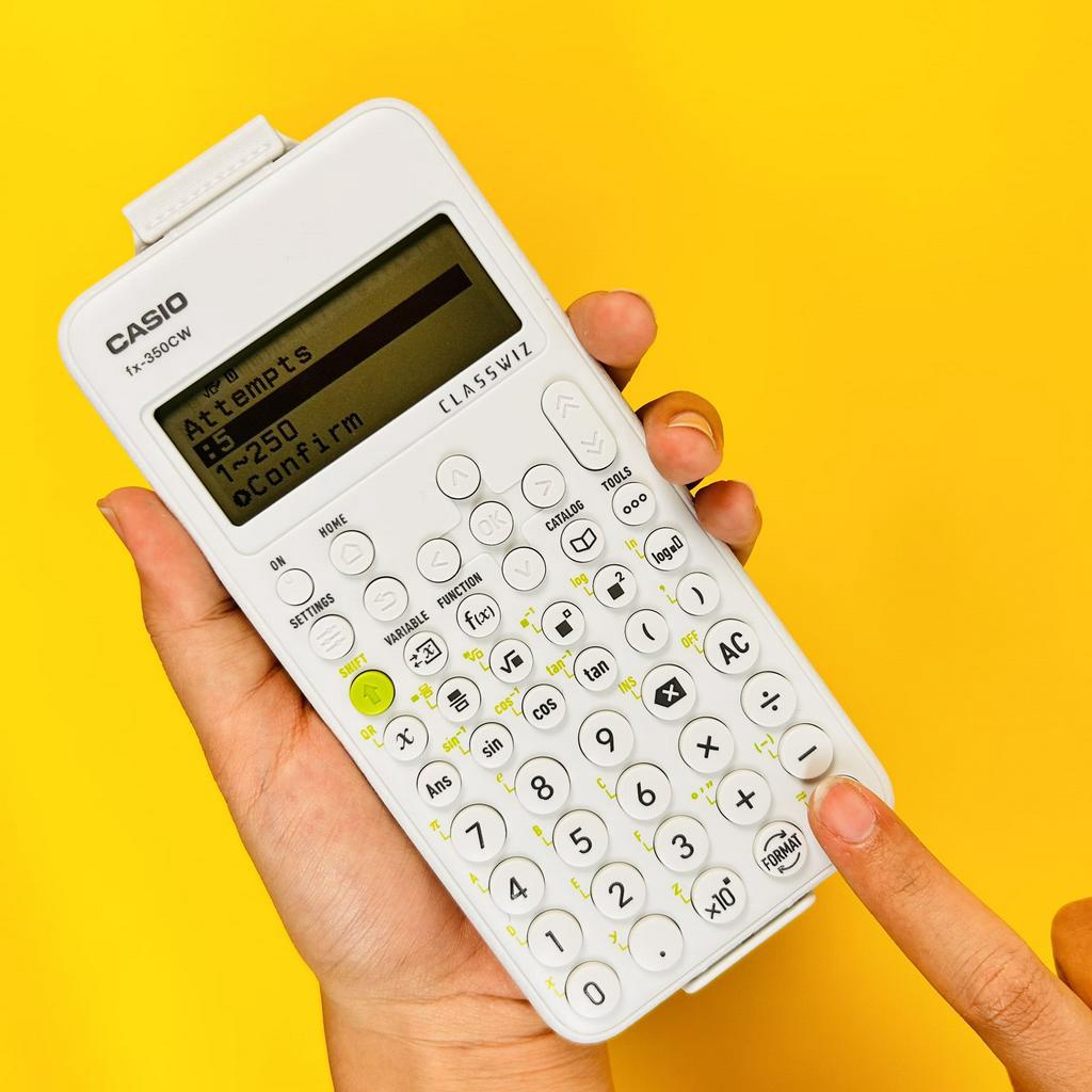 CASIO KALKULATOR FX-350 CW - Kalkulator Sekolah/Kuliah - Scientific/Saintifik - 290 fungsi / Untuk SMP - Junior High School (3)