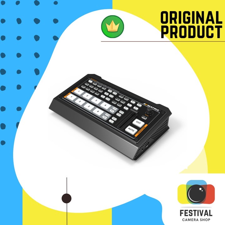 AVMATRIX HVS0402U – Mixer Video Streaming 4 Canali HDMI Con Multiview E Audio