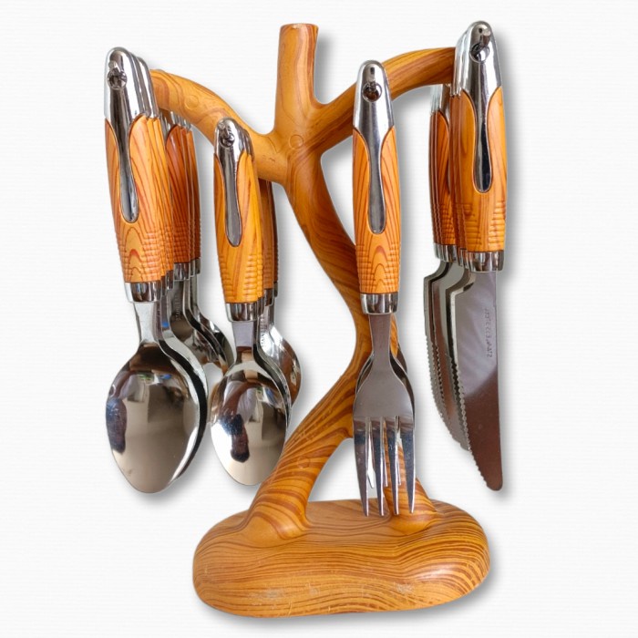 Jual Sendok set caspian / cutlery set 24 pcs | Shopee Indonesia