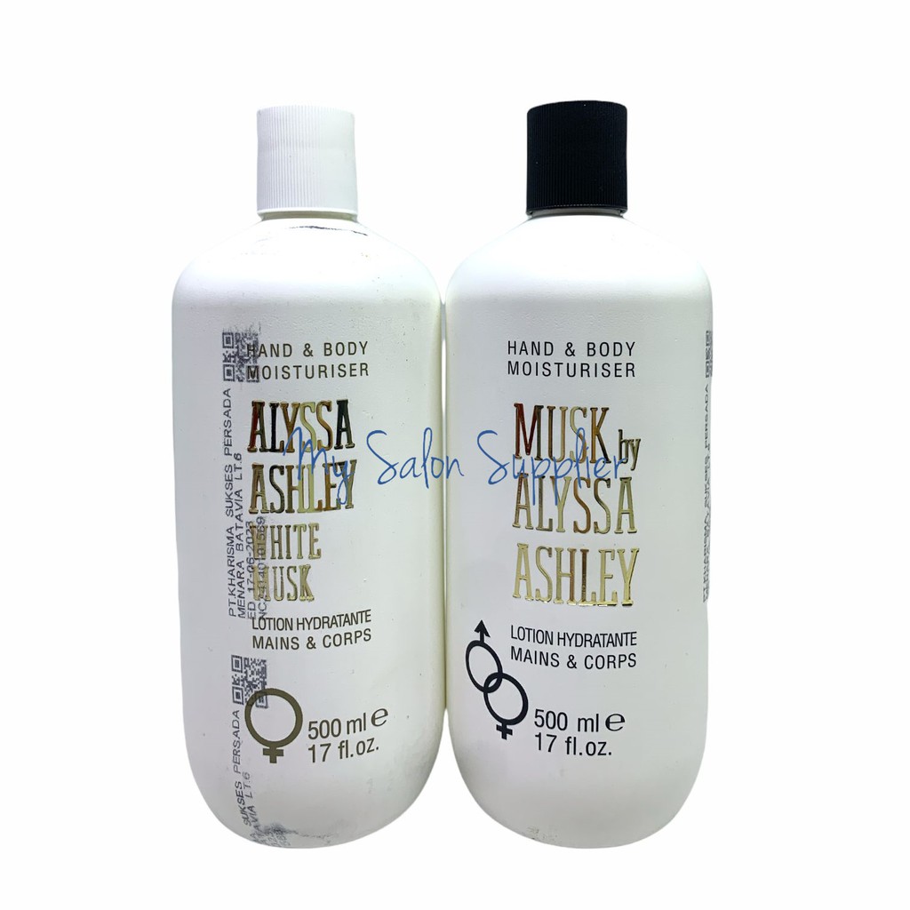 Harga hand body musk best sale alyssa ashley